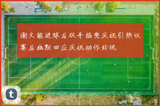 谢文能进球后双手插兜庆祝引热议赛后幽默回应庆祝动作好玩